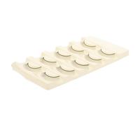 ULTECHNOVO Pestañas Postizas de Práctica para Extensiones de Pestañas 5 Pares Finos de Fibra Química Natural para Principiantes Ideales para Maquillaje y Entrenamiento Profesional