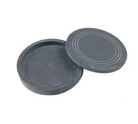 ULTECHNOVO Piedra de Tinta Negra Tradicional Redonda y Duradera Fácil de Transportar de 4 Pulgadas Diseño Chino para Caligrafía y Pintura Artística