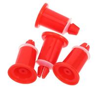 ULTECHNOVO Pies de Bandeja para Báscula Electrónica, Soporte Nivelador 4 Piezas, Compatibles Básculas de Cocina Digitales, Color Naranja, Accesorios para Pesaje Industrial y Doméstico