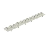 ULTECHNOVO Pieza de Silicona Conductora para Reparación de Teclado Electrónico de 12 Teclas, Almohadilla para Piano Digital, Compatible Múltiples Entornos desde Hogar hasta Escuelas