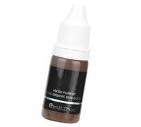 ULTECHNOVO Pigmento Natural para Cejas 8 Ml, Color Café Claro, Pasta Semipermanente, para Decorativos, Profesional para Salones y Uso Doméstico