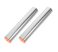 ULTECHNOVO Pinchos para Brochetas de Acero Inoxidable 17 CM Set 2 Piezas para Hacer Kebabs y Pinchar Salchichas Herramienta Manual Segura para Barbacoa y Cocina al Aire Libre