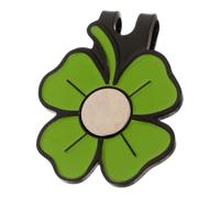ULTECHNOVO Pinza para Sombrero de Golf Marcador de Hoja Verde | Hierro Imán Integrado, Clip Fácil de Poner y Quitar, para Gorras de Ala Ancha y Juego en Terreno