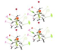 ULTECHNOVO Pinzas Pelo Forma de Planta 32 Piezas Surtidas, Clips de Flores para Cabello Niñas, Colores Variados y Diseño de Brote, Accesorios para Peinados Diarios y Ocasiones Obsequios