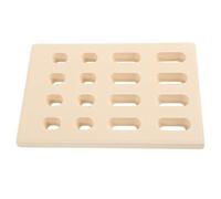 ULTECHNOVO Placa Calefactora de Cerámica Beige para Barbacoa de Gas, Resistente a Altas Temperaturas y Reducción de Pérdida de Calor, Repuesto para Sistemas de Quemadores