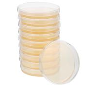 ULTECHNOVO Placas De Agar Desechables 3.54X3.54 Pulgadas Medio De Cultivo Biológico Con Envasado Al Vacío Para Proyectos De Ciencia Y Laboratorio