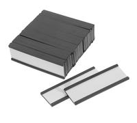 ULTECHNOVO Portaetiquetas Magnéticos 30 Unid 7.6x2.5cm Para Refrigerador Etiquetas De Tiras Magnéticas Organizador De Archivo