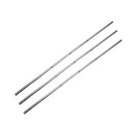 ULTECHNOVO Postes Mesa de Futbolín 3 Piezas de Hierro 8 MM Diámetro X 44 CM Largo Accesorios para Futbolín Escritorio Reemplazo Varillas para Juego de Fútbol de Mesa