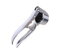 ULTECHNOVO Prensa de Manual Inoxidable Exprimidor Práctico Ergonomía Triturador de Jengibre Utensilio de Cocina para Amas de de Limpiar y Almacenar