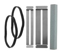 ULTECHNOVO Protector de Diapasón para Guitarra Piedra de Lijar Verde y 3 Almohadillas Herramienta para Nivelación y Mantenimiento de Trastes Kit para Reparación de Mástil y Mejora del