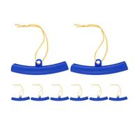 ULTECHNOVO Protectores de Llantas para Cambiador de Neumáticos de Coche 8 Piezas, Funda Protectora de Poliuretano Azul de 15 Cm, Cubierta Antirrayas y Resistente para Reparación