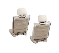 ULTECHNOVO Protectores de Respaldo Antipatadas Transparentes para Asiento de Coche 2 Piezas, Funda, Fácil Limpieza, Accesorios para Automóviles