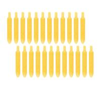 ULTECHNOVO Puntas para Marcadores de Pintura Prácticas y Duraderas 100 Amarillas de Fibra Química de Poliéster Tamaño 29.6 Mm para Reemplazo de Bolígrafos Acrílicos