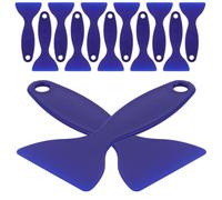 ULTECHNOVO Raspador de Escarcha Pequeño de Plástico Azul para Refrigerador y Congelador, Herramienta Multifuncional para Quitar Hielo y Nieve, Paquete de 20 Piezas para Limpieza