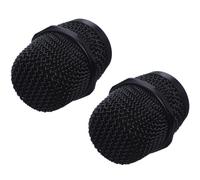 ULTECHNOVO Reemplazo de Rejilla Metálica para Micrófono 2 Unidades Cabezal de Metal y Malla Electrosoldada Compatible Micrófonos Inalámbricos Bs-780/790 para Eventos y Conferencias