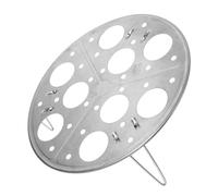ULTECHNOVO Rejilla para Vapor de Huevos Inoxidable Soporte Multifuncional para Hervir para Olla de Sopa y Freidora de Aire