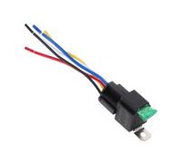 ULTECHNOVO Relé Automotriz con Fusible de 30 Base, Relé con Arnés, para Sistemas de Aire Acondicionado y Motor de Ventilador de Coche, Fácil Instalación
