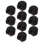 ULTECHNOVO Reposapulgar para Clarinete 10 Piezas Goma Protectora para Dedos Soporte Cómodo Alivio Dolor Adecuado para Músicos de Viento Accesorios de Soporte para Tocar Instrumento