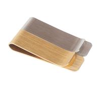 ULTECHNOVO Resistente Clip Acero Inoxidable Latón para de Billetes Paquete de 2 Piezas Función de a Forma Original de Dinero Hombre y Mujer para Uso al Aire Libre