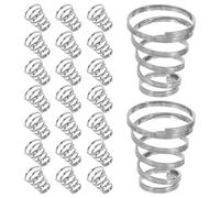 ULTECHNOVO Resorte de Palanca de Acero Inoxidable para Liberación Rápida de Rueda de Bicicleta, 50 Piezas, Compatible Bicicletas de Montaña y Carretera, Accesorio de Mantenimiento