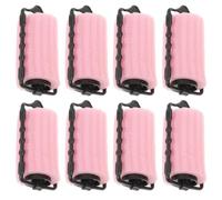 ULTECHNOVO Rizadores de Esponja Cabello 8 Piezas Pequeños 3,5 Cm de Diámetro, Rodillos Suaves y Cómodos para Peinado sin Calor, Kit de Rulos Autoportantes para Uso en Casa y Salón