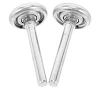 ULTECHNOVO Rodillos para Puertas de Garaje de Alta Resistencia, Kit de 2 Piezas Metálicas Ruedas Silenciosas, Accesorios para Puertas Enrollables en Garajes Residenciales