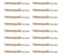 ULTECHNOVO Rollos de Bendición Mezuzá Kosher para Puerta Judía 16 Unidades, Pergamino con Texto Bíblico Resistente, Decoración Religiosa del Hogar para Inauguración y Protección