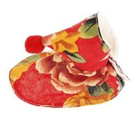 ULTECHNOVO Ropa Abrigada para Loros Tamaño S, Chaqueta Cálida Antiviento de Tela Resistente y Color Rojo Decorativo para Fiestas y Uso Diario