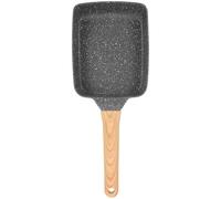 ULTECHNOVO Sartén de Piedra Antiadherente con Mango de Madera Ergonómico Sartén Multifunción Portátil para Freír Ligera y Segura para Cocinas de Gas y Eléctrica