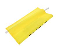 ULTECHNOVO Señal de Precaución Extensible Amarilla para Puerta de Servicio 60-110 Cm, Letrero Bilingüe Cerrado por Limpieza para Baño, Señal de Seguridad Reutilizable para Oficinas