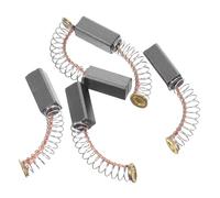 ULTECHNOVO Set de 5 Cepillos de Carbón para Motor de Máquina de Leche de Soja Herramienta de Limpieza Negra para Exprimidores y Electrodomésticos Pequeños Instalación Fácil