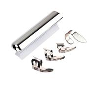 ULTECHNOVO Set de Accesorios para Guitarra y Púas Versátil y Fácil de Usar para Guitarra Barra Deslizante de Metal en Color Plata
