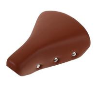 ULTECHNOVO Sillín de Bicicleta Vintage Acolchado de Espuma Asiento Ancho Marrón para Hombre y Mujer Cojín Cómodo para Bicicletas de Montaña y Carretera Reemplazo Ergonómico para Ciclismo