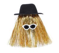 ULTECHNOVO Sombrero Miniatura para Botellas de Vino Adorno de Fiesta para Halloween y Celebraciones Tapa Decorativa de Diseño Único y Portátil