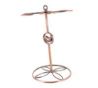 ULTECHNOVO Soporte Colgante para Copas de Estante Invertido Inoxidable Organizador Vintage para Cocina y Bares 1 Pieza