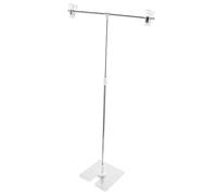 ULTECHNOVO Soporte de Fotográfico Mini Ajustable T Inoxidable para Fotografía de Joyas Cosméticos y Comida y Portátil para Estudio y Sesión de Fotos