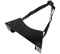 ULTECHNOVO Soporte de Pared para Cilindro de Gas de 40 Litros, Soporte Negro de Plástico Resistente para Bombonas de Gas, Montaje Seguro para Uso Industrial, Laboratorio y Camping