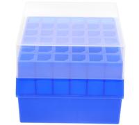 ULTECHNOVO Soporte Ligera en Orificios para de para Tubos Ensayo de Plástico y 36 Almacenamiento Caja Reutilizable Transporte Laboratorio de Investigación