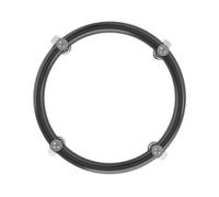 ULTECHNOVO Soporte Móvil para Cilindros de Gas con Ruedas Freno Base Estable Inoxidable para de Gas Plataforma Rodante para Cocina Capacidad de Carga Fuerte de Usar y Limpiar