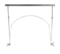 ULTECHNOVO Soporte para Armónica de 24 Orificios de Metal Diseño Ajustable y Colgante para Cuello, Adecuado para Práctica y Viaje Estructura Resistente