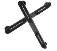 ULTECHNOVO Soporte para Flash Doble Montaje y Barra de Micrófono Ajustable Barra Extensible para Cámara Soporte de Flash T Tipo para Equipo de Iluminación Paquete de 2 Unidades