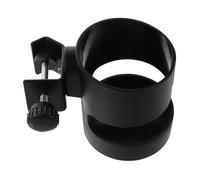 ULTECHNOVO Soporte Portátil para Micrófono y Atril Portavasos Resistente al Impacto de Plástico y Metal para Músicos en Presentaciones y Actuaciones Interiores