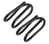 ULTECHNOVO Soportes de Pared para Flauta Travesera en Hierro Negro, Juego de 2 Piezas para Protección del Instrumento y Exhibición Estética en Hogares y Escuelas