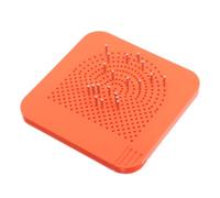 ULTECHNOVO Tablero de Quilling de Plástico Naranja Cuadrado, Herramienta Versátil y Resistente para Manualidades y Creación de Joyería DIY