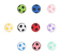 ULTECHNOVO Tapas de Joystick Antideslizantes, 10 Piezas, Diseño de Fútbol, Cubiertas Ergonómicas, Accesorios para Mando de Videojuegos