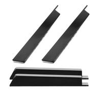 ULTECHNOVO Tapas de Tecla de Piano Negras Brillantes 4 Piezas, Accesorios de Reparación Aplicables para Teclado de Piano, Compatibles y Prácticas para Restaurar Teclas Desgastadas