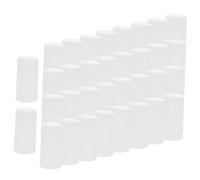 ULTECHNOVO Tapas Termorretráctiles para Botellas De 100 Unidades PVC Blanco Diámetro 30mm Altura 60mm Sellado Hermético Accesorio para Vino Uso Eventos y Banquetes