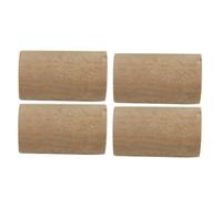 ULTECHNOVO Tapones de Corcho para Piccolo, 4 Unidades de Corchos Protectores Naturales de Madera, Accesorios Prácticos para Flauta, Suministros para Instrumentos de Viento y Madera, Uso