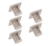 ULTECHNOVO Tapones de Rosca Grises para Toboganes Infantiles 5 Piezas de Plástico Resistente Intemperie Tapas Cuadradas de 33 CM para Reparación y Mantenimiento en Parques y Patios de