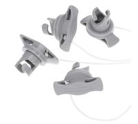ULTECHNOVO Tapones para Válvulas de Aire en Botes Inflables, 4 Cubiertas Portátiles en PVC Robusto, Compatibles Colchones Hinchables y Paddle Surf para Deportes Acuáticos